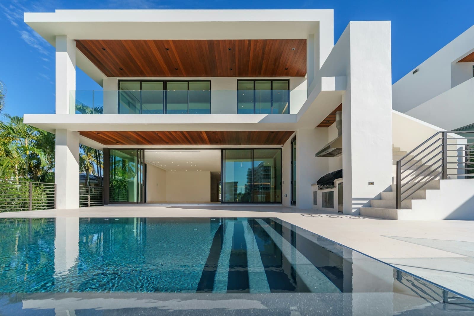 Luxury coastal apartment development in Sandbanks, Dorset