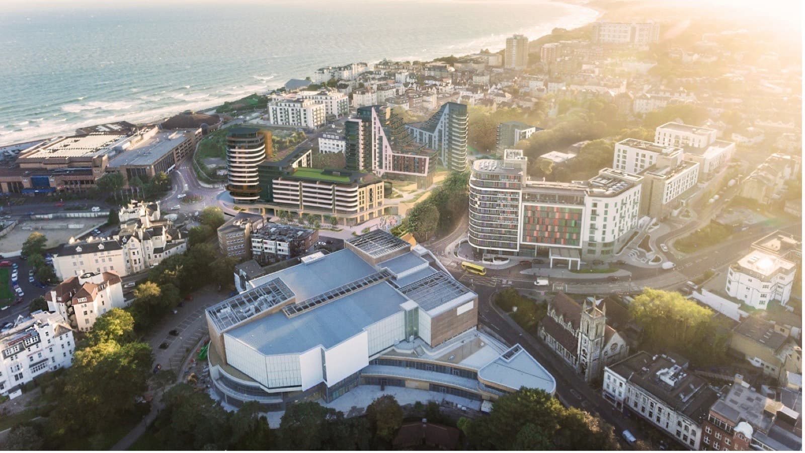 Residential and mixed-use development in Bournemouth, Dorset
